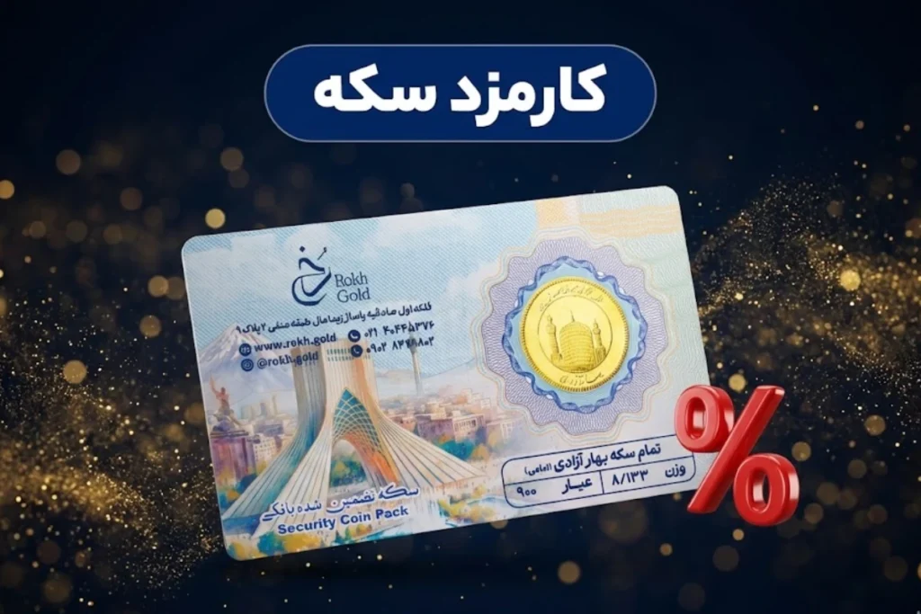 کارمزد سکه | موقع فروش سکه چقدر کم میشود؟