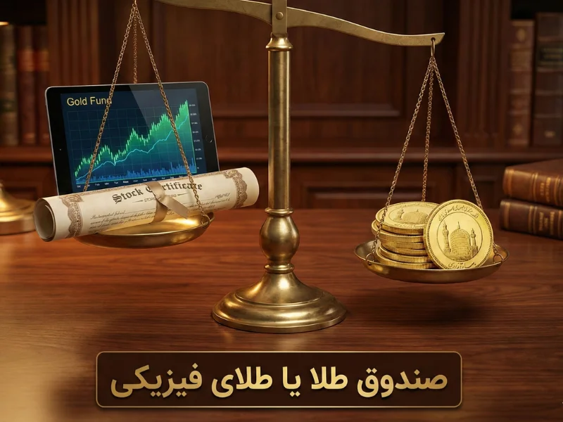 صندوق طلا یا طلای فیزیکی 