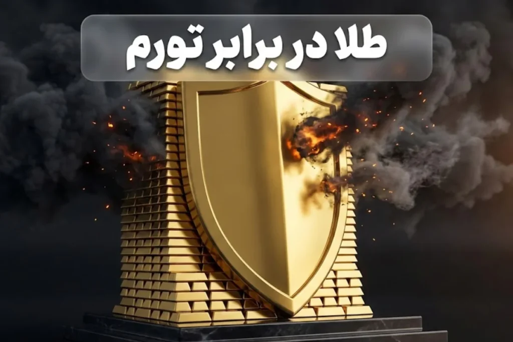 طلا در برابر تورم