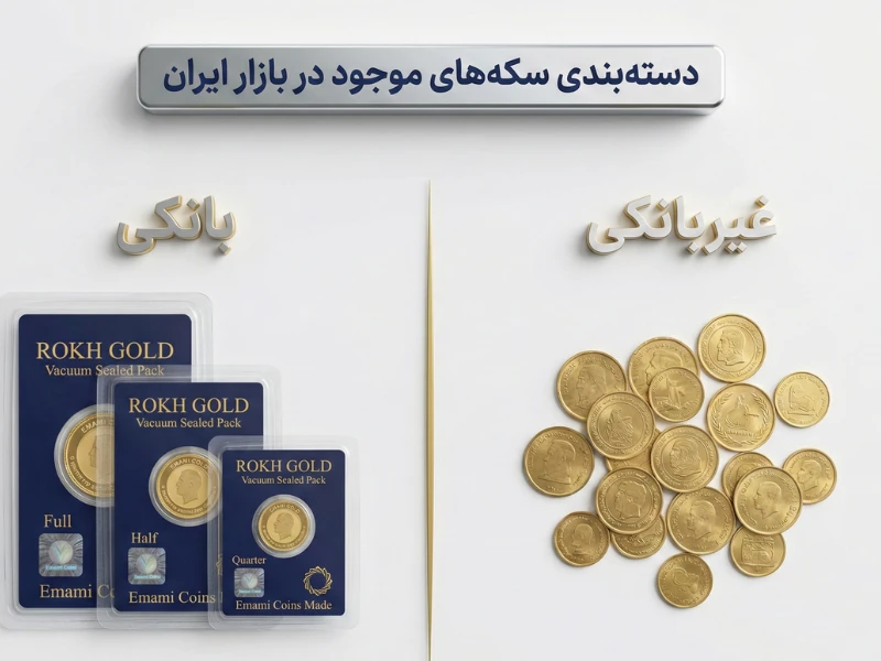 دستهبندی سکههای موجود در بازار ایران