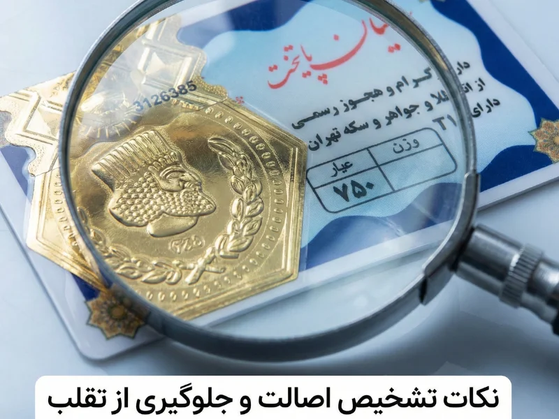 نکات تشخیص اصالت و جلوگیری از تقلب